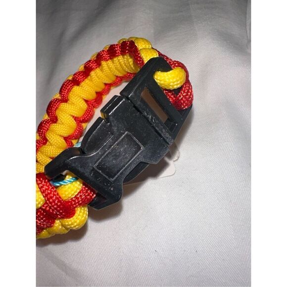 NFL Kansas City Chiefs  Woven Bracelet NIP - Picture 3 of 3